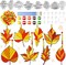 32 Sets Fall Suncatchers DIY Window Paint Art Suncatchers Fall Craft